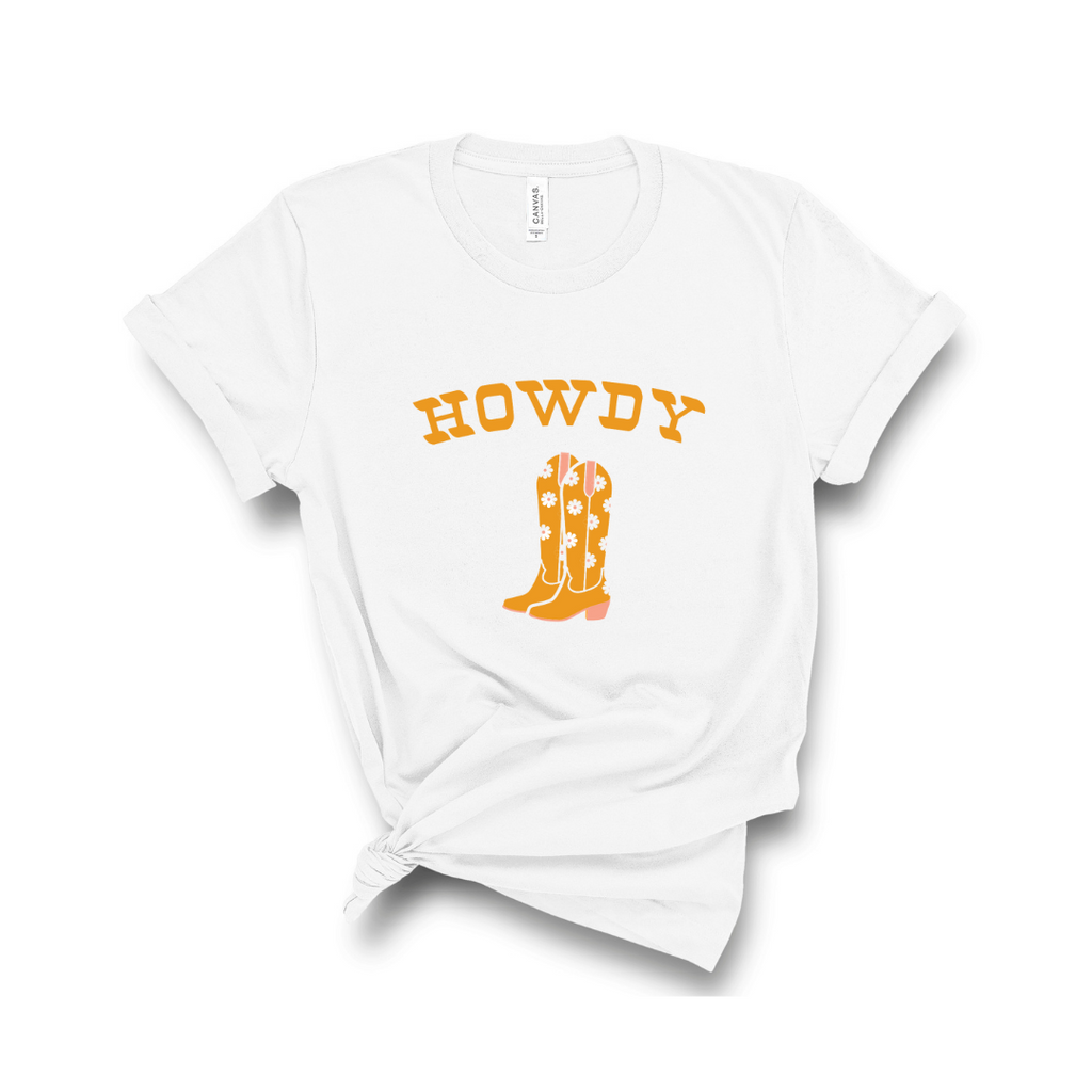 Howdy Boots Tee (Preorder)